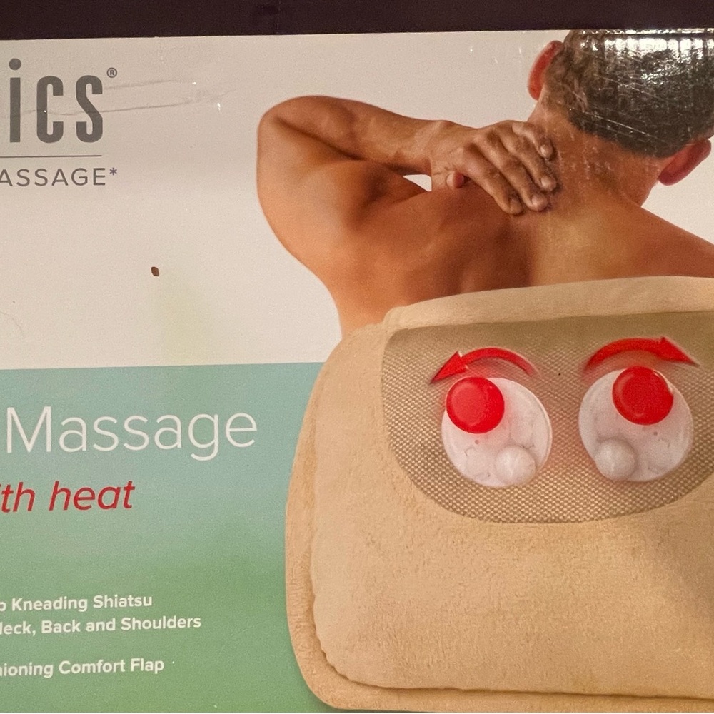 Homedics Shiatsu Massage Pillow with Heat